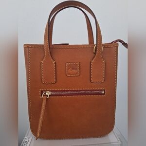 Dooney & Bourke Florentine Small Top Handle Tote/Crossbody Natural